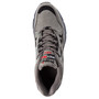Top view of the black and grey nubuck Stability Walker Comfort Sneaker