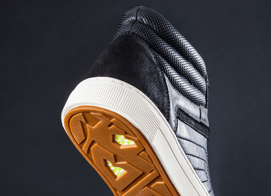 Zip-Up Hi-Top Modern Sneaker