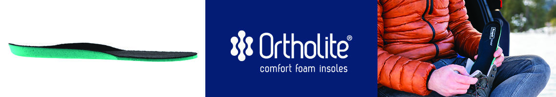 banner showing Propet insoles and ortholite logo