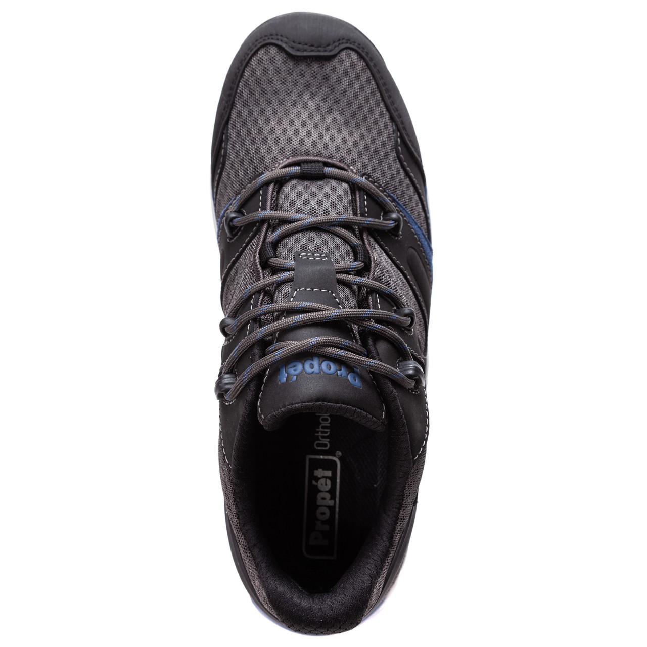 Vercors Men's Waterproof Sneaker Grey/Blue | Sale | Propét