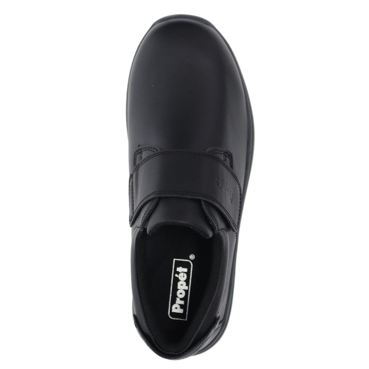 Propet Black Leather Slip-On Comfort Loafers Propet Stability Slip-on - Women main image 3