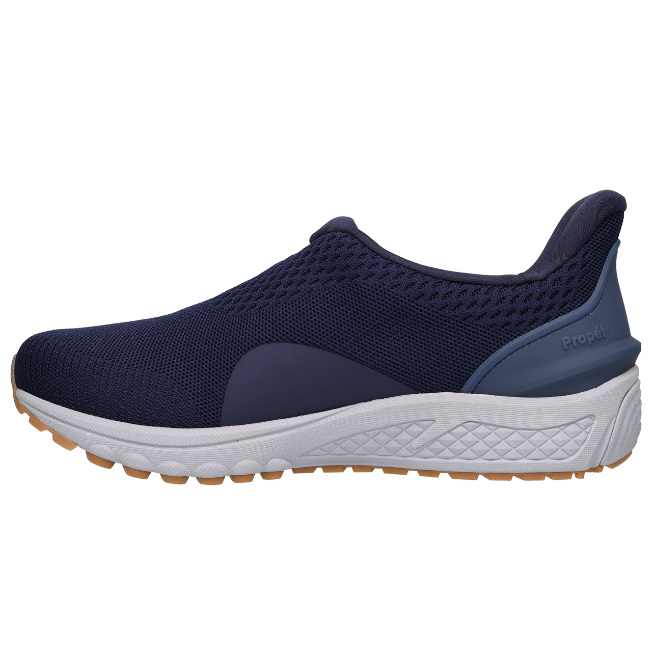 Propet Slip On Slip Resistant Men Size 10 Wide Comfort Washable Sneakers WCS004K Propet One Velocity Slip On Sneaker | Men main image 2