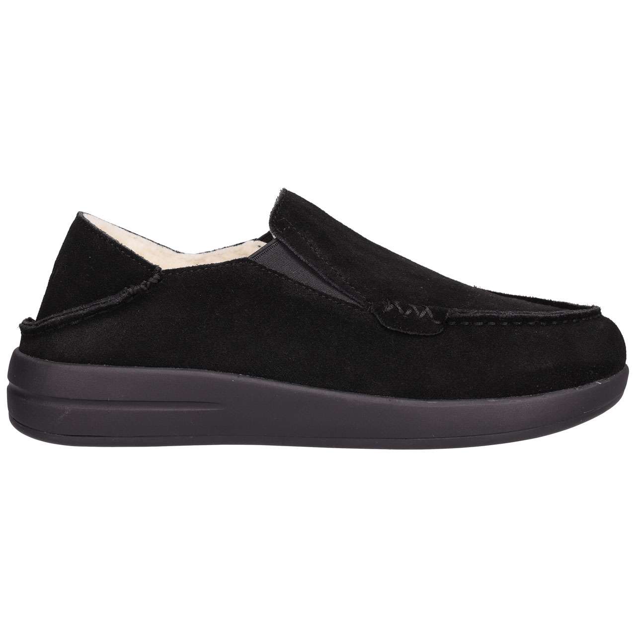 Propet Mens Kedrick Sneakers US 9.5 EEE Black White Leather Slip On NWOB Preston Men main image 2