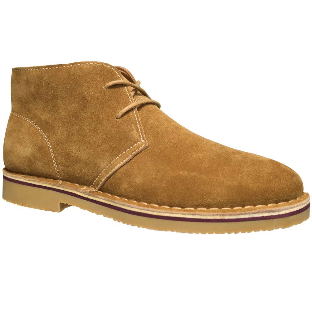 SUEDE FLAWLESS CHUKKA BOOTS Brown Genuine Suede Pure Handmade Ankle High Chukka Boots  main image 3