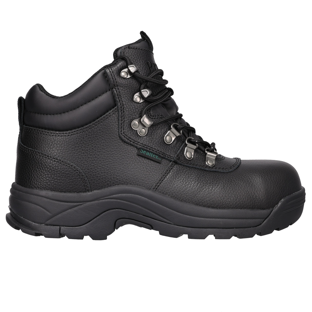 Propet Summit Walker Mid Hiking Boots Sz 11 Gray Waterproof Suede & Mesh Fabric Waterproof Footwear In Extended Sizes and Widths main image 4