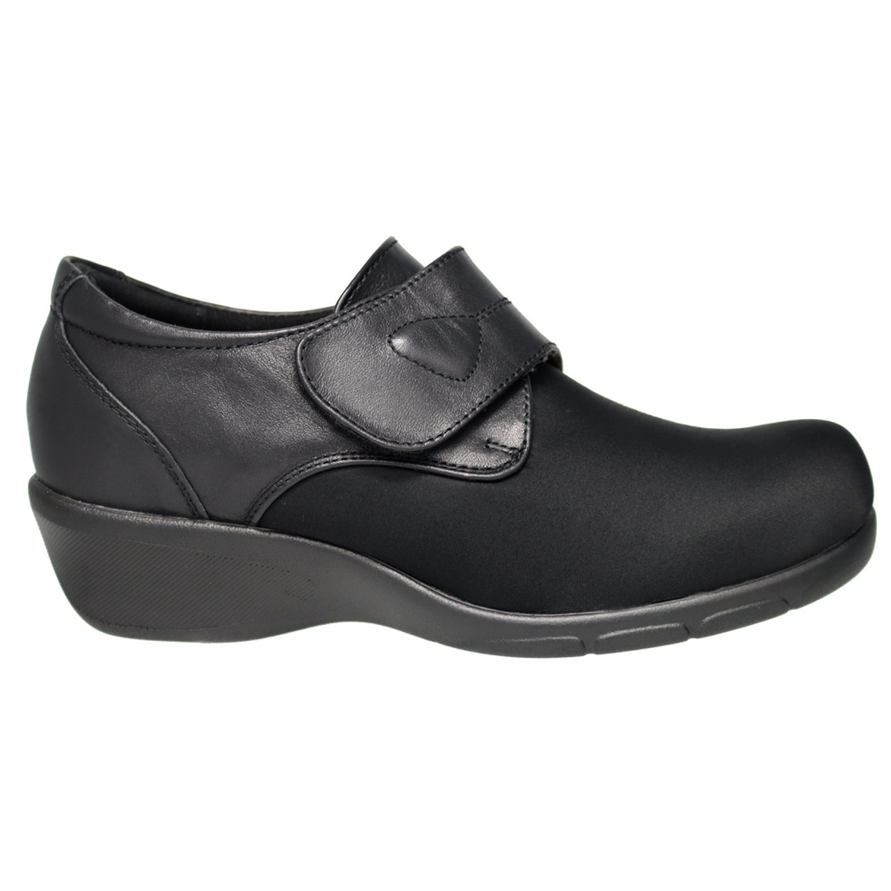 womens dress shoes near me Cusolemore Women's Closed Toe Flat with Ankle Strap, Black Flats for Women, Pointed Toe Shoes with Low Wedge Heel Size 5 profile design with a water Ortho+rest Women Bunion Dress Shoes