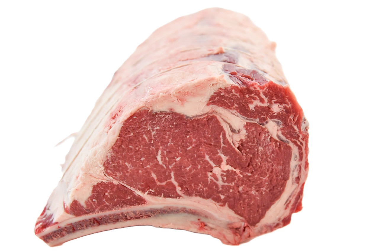 Beef Bone In Rib Roast Seasoned & Cradled Beef Bone In Rib Roast Seasoned & Cradled