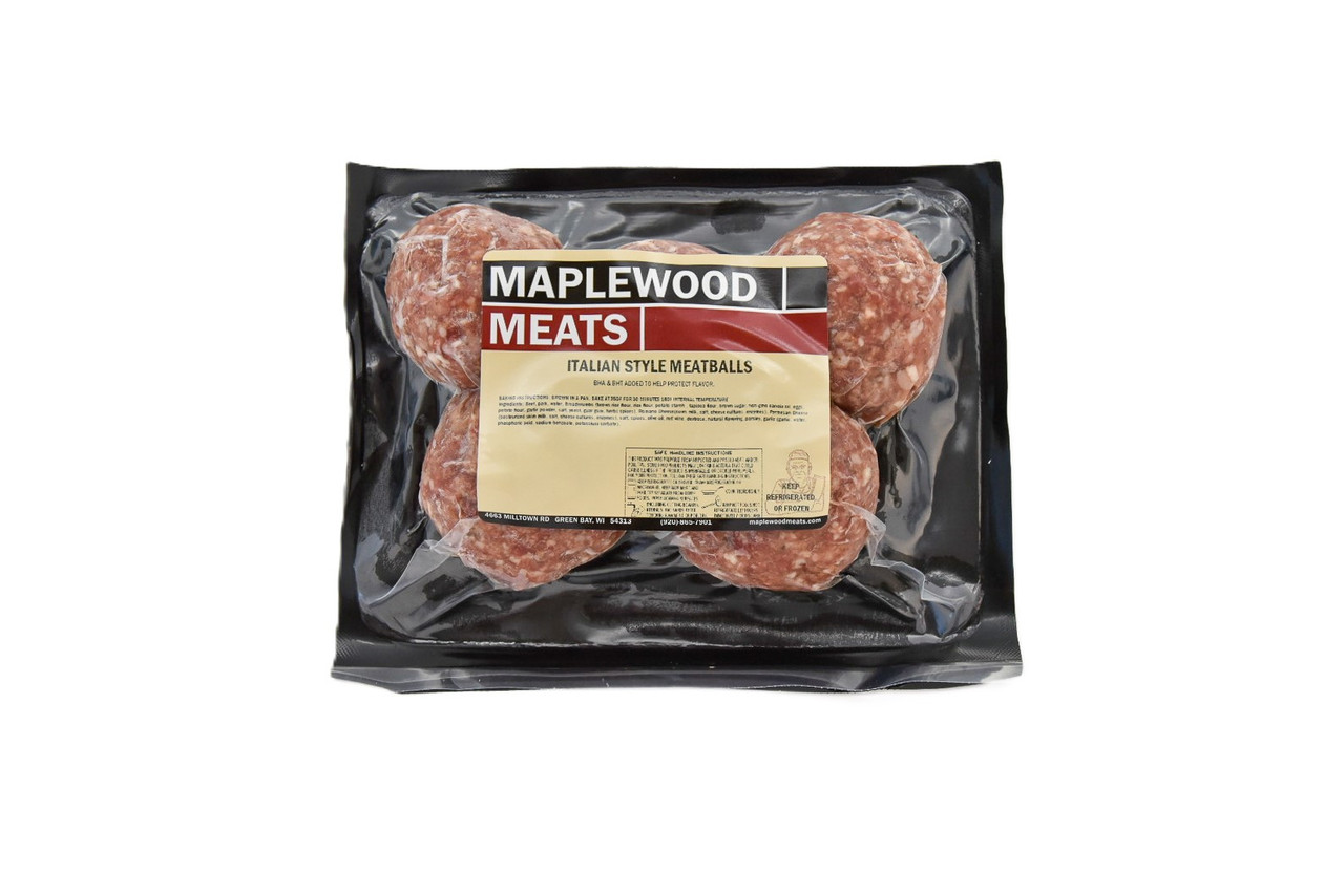 Italian Meatballs - Maplewood Meats - Green Bay, WI