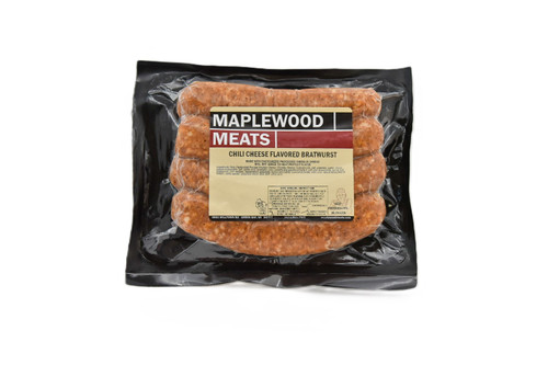 Pizza Flavored Bratwurst - Maplewood Meats - Green Bay, WI