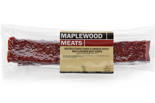 Honey BBQ Restructured Beef Jerky 7oz Packages
