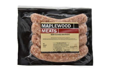 Beer Bratwurst 15 oz pkg (4 Links)