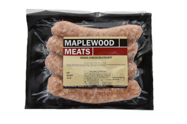 Gouda Cheese Bratwurst 15 oz Package (4 Links)