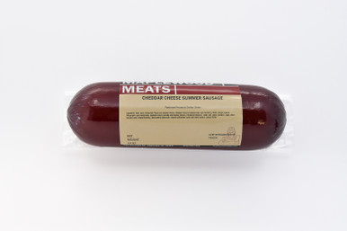Cheddar Cheese Summer Sausage 1 lb Sticks