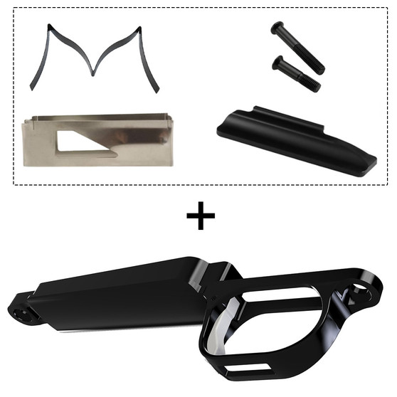 Complete Bottom Metal Kit - Remington 700 BDL - Hinged Floorplate