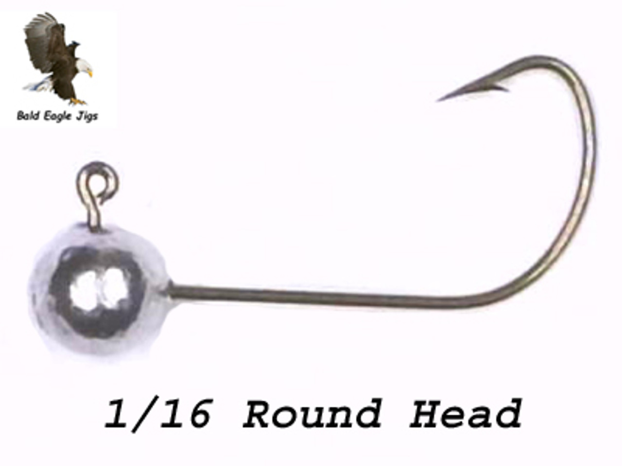 1/16 Oz Round Head Live Bait Jigs