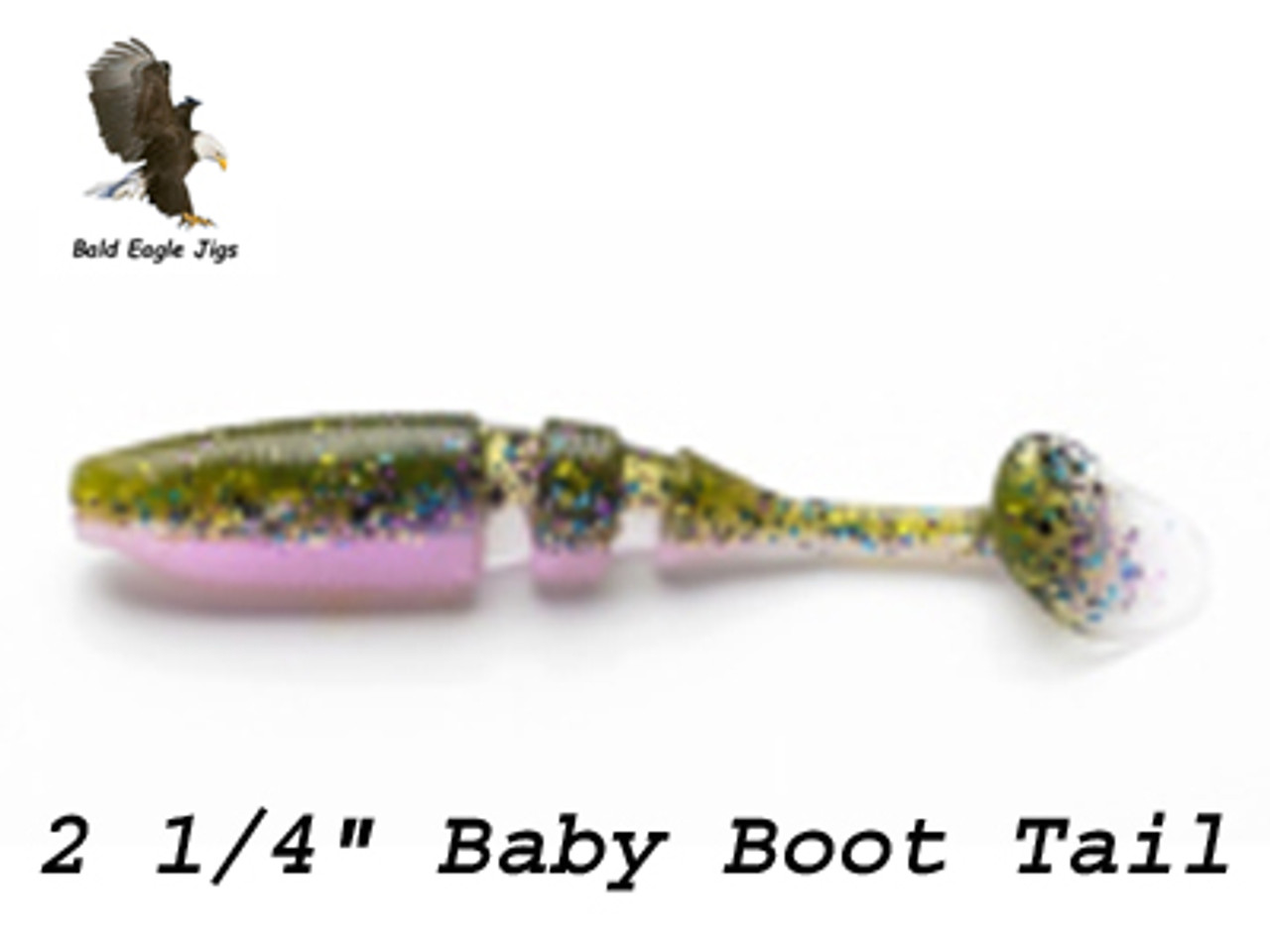 2 1/4 Boot Tail Baby Shad