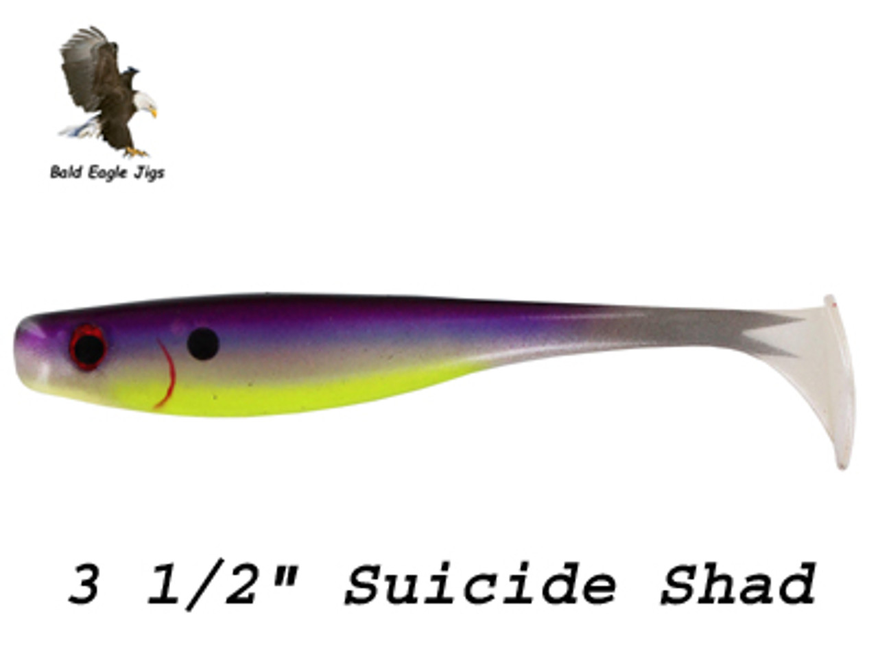 3 1/2 Suicide Shad