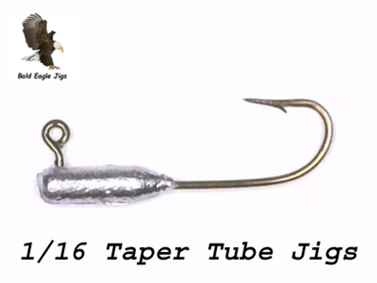 Eagle Claw Ball Head Jig - Red Hook - 1/16 oz.