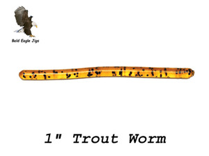 1" Trout Worm - Big Bite Baits - Bald Eagle Jigs 1" Trout Worm - Big Bite Baits - Bald Eagle Jigs