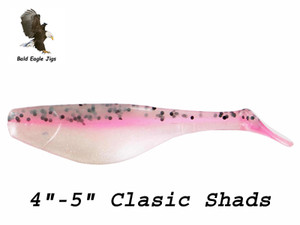 4" - 5" Shad Baits - Big Bite Baits - Bald eagle Jigs 4" - 5" Shad Baits - Big Bite Baits - Bald eagle Jigs