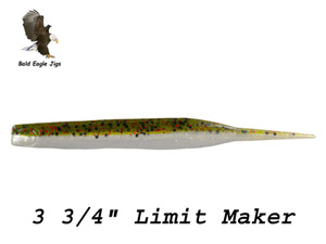 3 3/4″ - Limit Maker - Big Bite baits - Bald Eagle Jigs