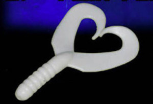 4" Twin Tail Grub - UV - Tight Lines 4" Twin Tail Grub - UV - Tight Lines