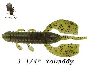 3 1/4" YoDaddy - Big Bite Baits - Bald Eagle Jigs