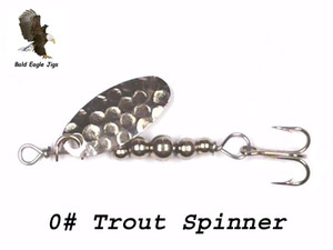Bald Eagle Jigs - Micro Trout Spinners Size 0 Bald Eagle Jigs - Micro Trout Spinners Size 0