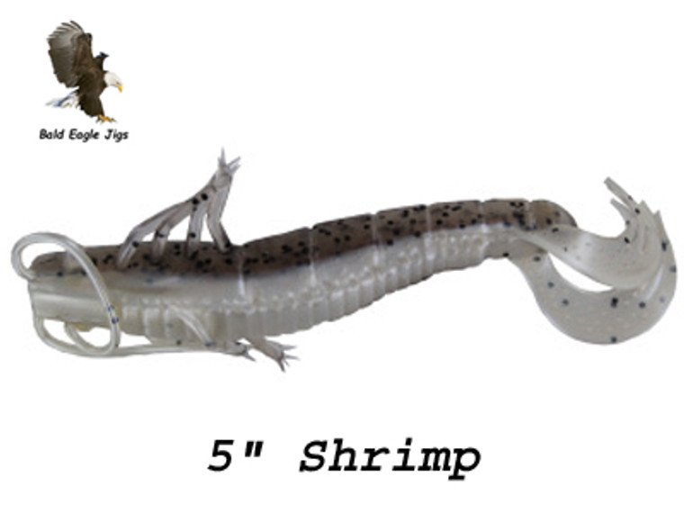 5" Shrimp - Big Bite Baits - Bald Eagle Jigs