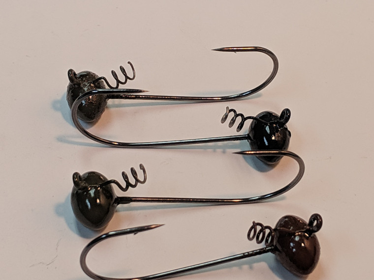 Football Screw Loc Weedless Jigs