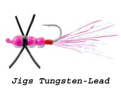 Tungsten Jigs for Ice Fishing