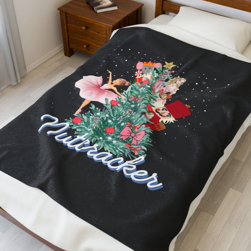 classic nutcracker Plush Blanket