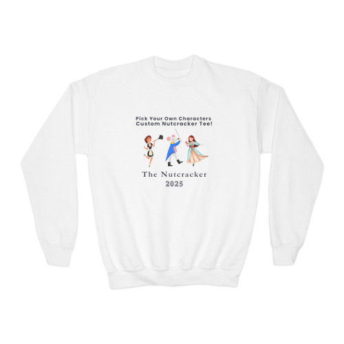 custom nutcracker characters Youth Sweatshirt