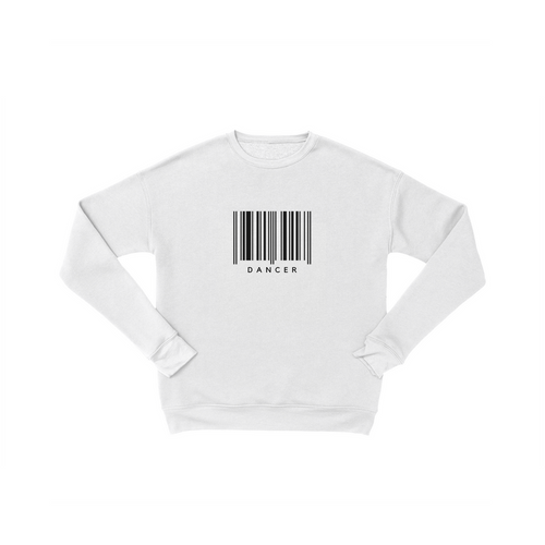 dancer barcode Unisex Sweatshirt