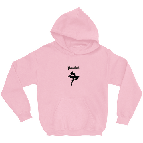 thankful ballerina Youth Hoodie