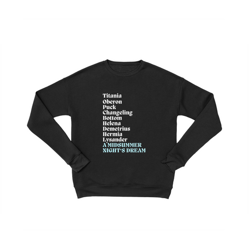 midsummer night's dream cast Unisex Sweatshirt