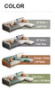 Desta Leathaire Sofa Singapore | Leathaire (faux leather) | Scenario C