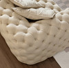 Ebba Velvet Recliner Sofa Singapore — Close-up