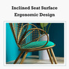 Bluey Iron Leisure chair feature 2 — scandinavian style