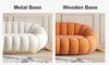 Marit Fleece Lazy Sofa Singapore | Fleece | Detail
