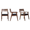 Althea Wooden Armchair Singapore — Material Detail
