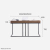Elio Study Table Dimensions