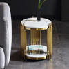 Logan Steel Side Table Singapore — Material Detail