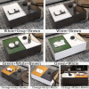 Vogue Tempered Glass Coffee Table Singapore — Material Detail