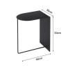 Dagen Metallic Coffee Table Singapore — Room Setting