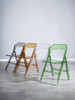 Burr Acrylic Stool Chair side view 1