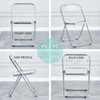 Stack & fold demo diagram Elowen Foldable Chair Singapore | Space-saving storage, bulk event furniture