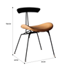 Solveig Ant Dining Chair Gray | Free Islandwide Delivery | Linear Furnishings Singapore