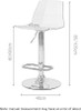 Faddey Bar Stool Dimensions