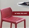 ZOE Bar Stool Singapore - Wide Seat Pressure Relief Comfort